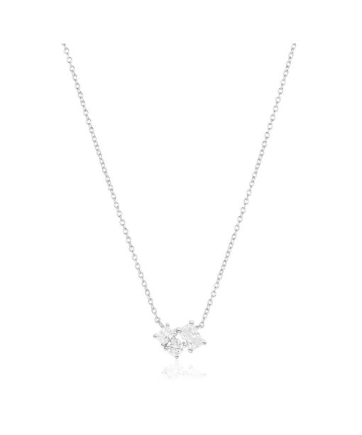 Sif Jakobs Necklace Ivrea Tre - With White Zirconia