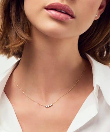Alternative view of Sif Jakobs Necklace Tiara - with lab-grown diamonds
