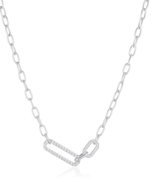 Sif Jakobs - Necklace Capizzi Due - with white zirconia - SJ-N42232-CZ