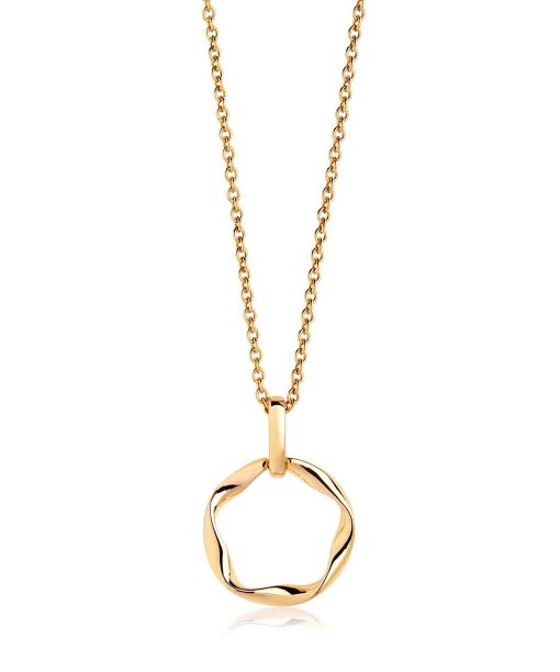 Sif Jakobs Pendant Cetara Pianura piccolo - 18k gold plated