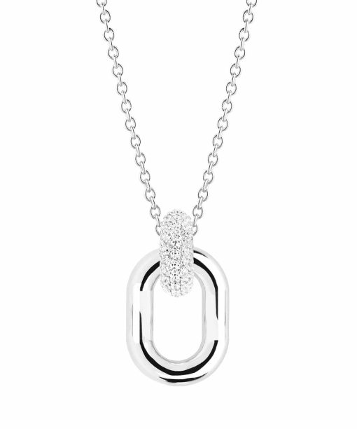 Sif Jakobs Pendant Capri Due with white zirconia (45-60 cm)