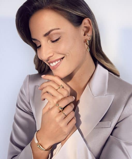 Alternative view of Sif Jakobs Ring Ellera Waves Pianura