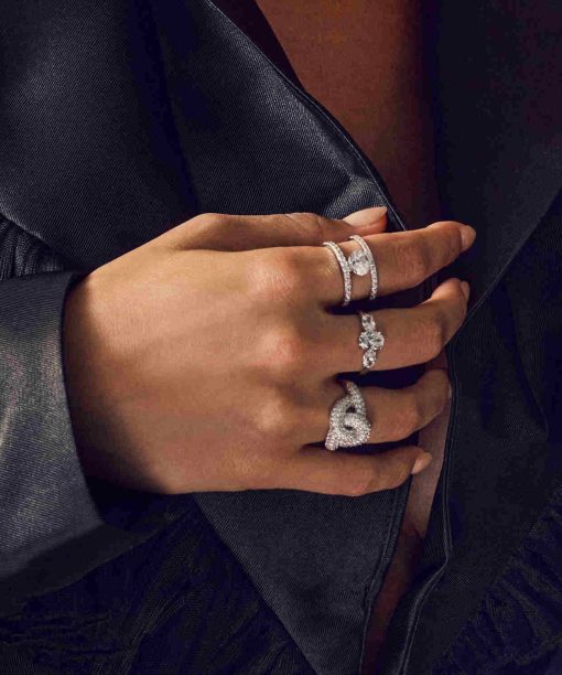 Alternative view of Sif Jakobs Ring Imperia - With White Zirconia