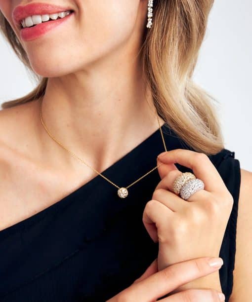 Alternative view of Sif Jakobs Ring Cristallo Grande