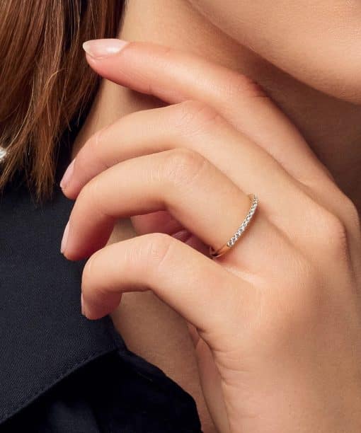 Alternative view of Sif Jakobs Ring Alba - with lab-grown diamonds