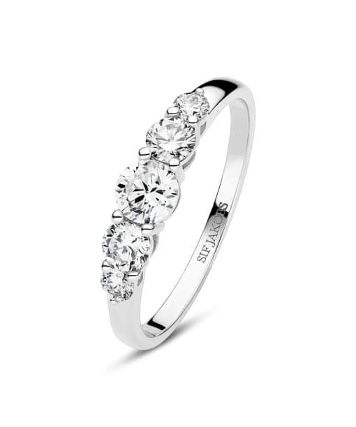 Sif Jakobs Ring Tiara - with lab-grown diamonds