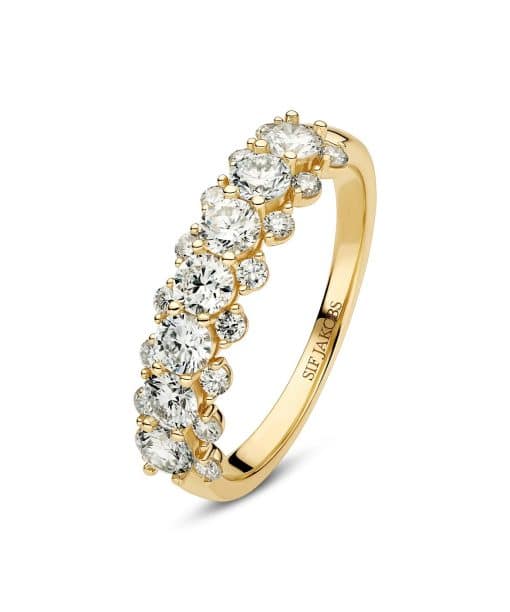 Sif Jakobs Ring Fior - with lab-grown diamonds