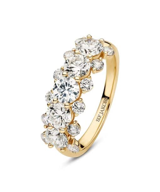 Sif Jakobs Ring Fior Grande - with lab-grown diamonds