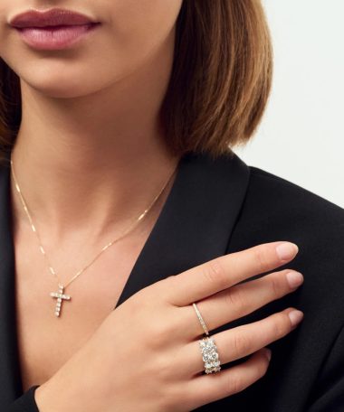 Alternative view of Sif Jakobs Ring Ariccia - with lab-grown diamonds