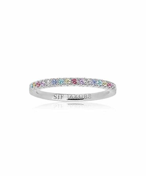Sif Jakobs - Ring Ellera With Multicoloured Zirconia