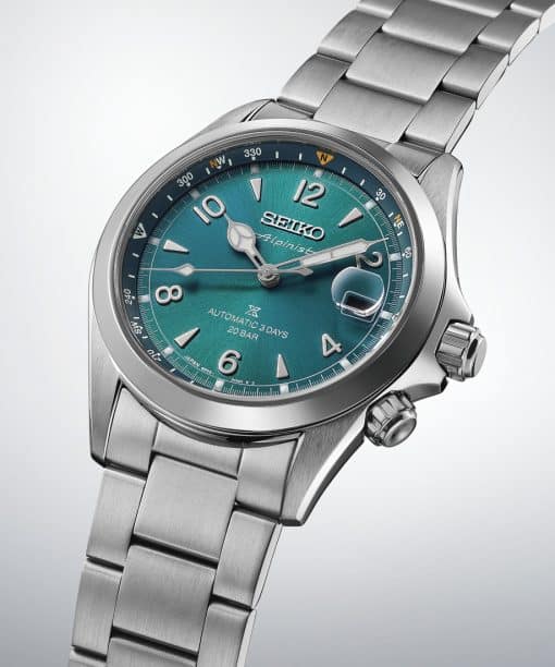 Alternative view of Seiko Prospex Alpinist ‘Tealpine’ 40mm - SPB503J1