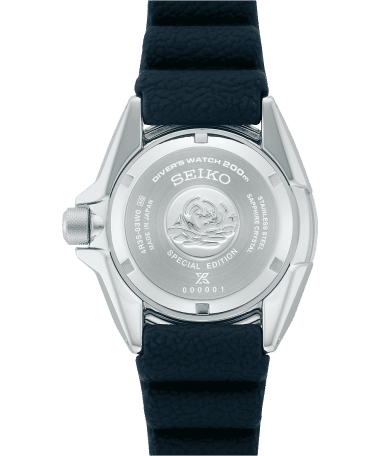 Alternative view of Seiko Prospex «Great Blue» Samurai Scuba PADI - SPB375K1