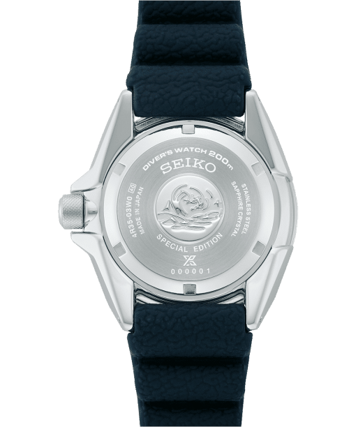 Alternative view of Seiko Prospex «Great Blue» Samurai Scuba PADI - SPB375K1