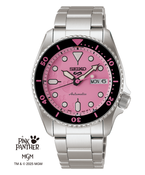 Seiko 5 Sports X Pink Panther LIMITED EDITION - SRPM07K1