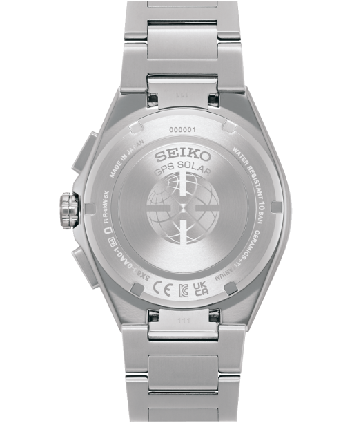 Alternative view of Seiko Astron GPS Solar Dual-Time Chronograph 5X83 - SSH151J1