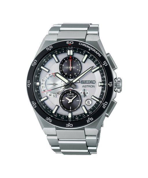 Seiko Astron GPS Solar Dual-Time Chronograph 5X83 - SSH153J1