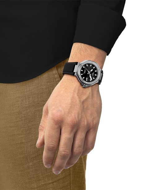 Alternative view of Tissot T-race Powermatic 80 41mm - T141.807.17.051.00