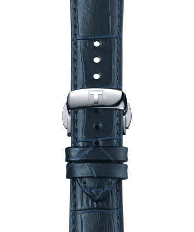 Tissot Official Blue Leather Strap 21MM