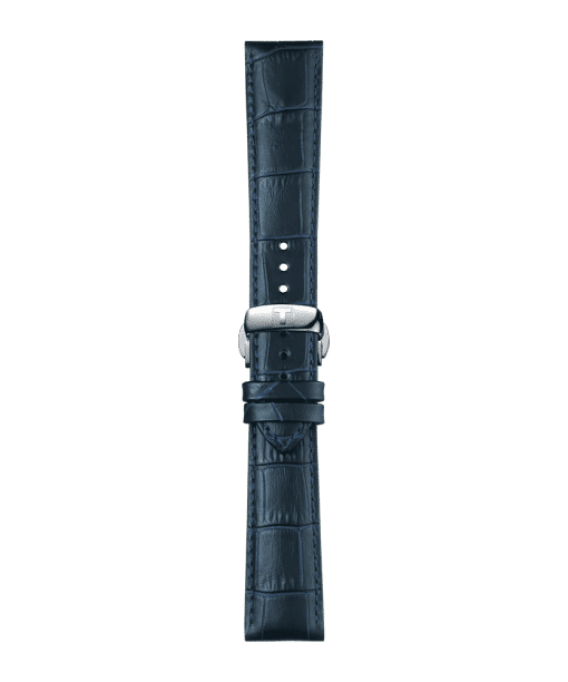 Alternative view of Tissot Official Blue Leather Strap 21MM