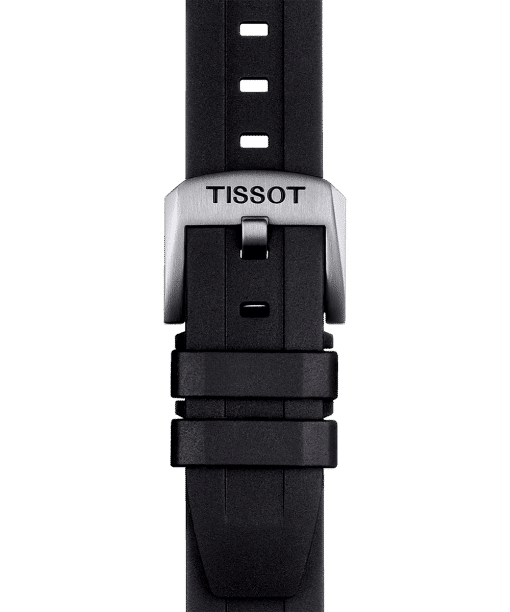 Tissot Official Black Rubber Strap 20MM