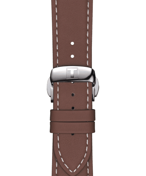 Tissot Official Brown Leather Strap 21MM
