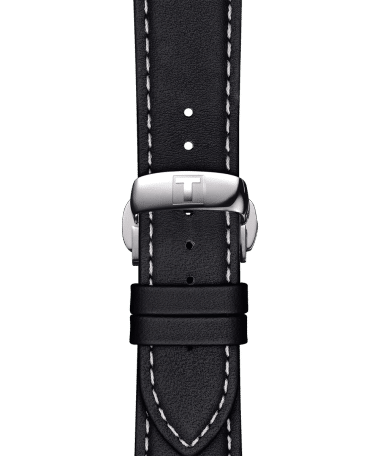 Tissot Official Black Leather Strap 21MM