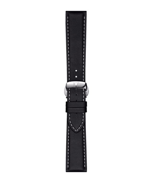 Alternative view of Tissot Official Black Leather Strap 21MM