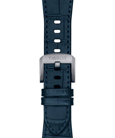 Tissot Official Dark Blue PRX Leather Strap