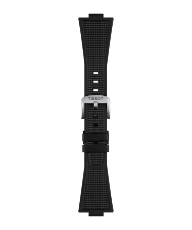 Alternative view of Tissot Official Black PRX Rubber Strap