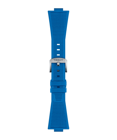 Alternative view of Tissot Official Blue PRX Rubber Strap