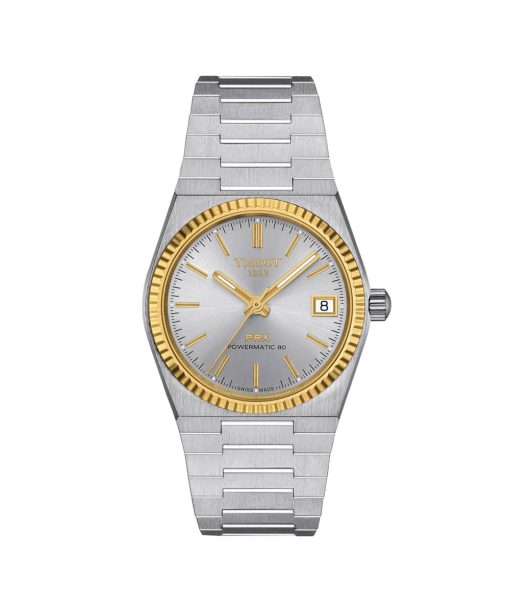 Tissot PRX Powermatic 80 35mm Steel And 18k Gold Bezel - T931.207.41.031.01
