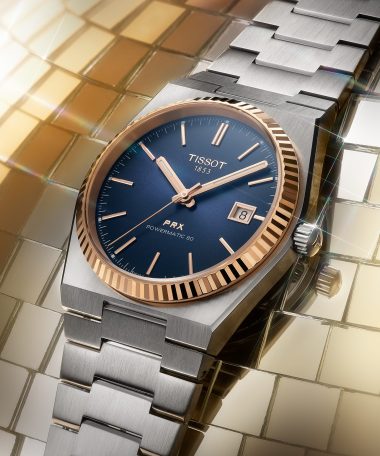 Alternative view of Tissot PRX Powermatic 80 18K Gold Bezel - T931.407.41.041.00